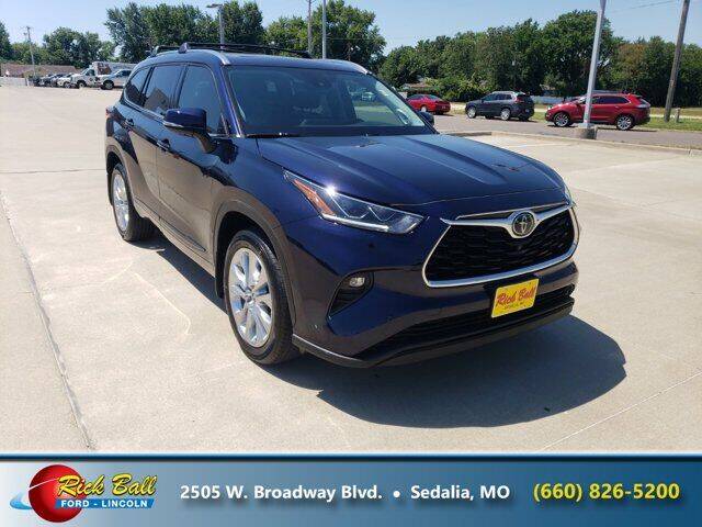 2021 Toyota Highlander for sale at RICK BALL FORD in Sedalia MO
