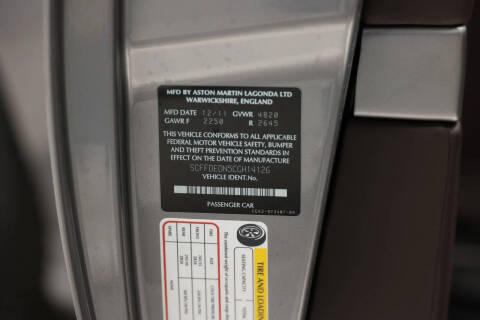 2012 Aston Martin Virage Volante