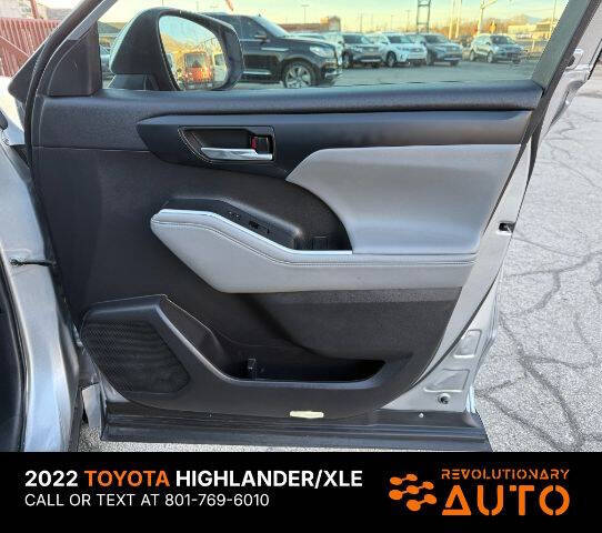 2022 Toyota Highlander XLE