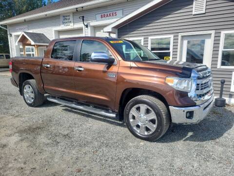 2014 Toyota Tundra for sale at M&A Auto in Newport VT