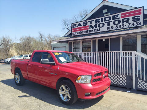 2010 Dodge Ram Pickup 1500 for sale at EASTSIDE MOTORS in Tulsa OK
