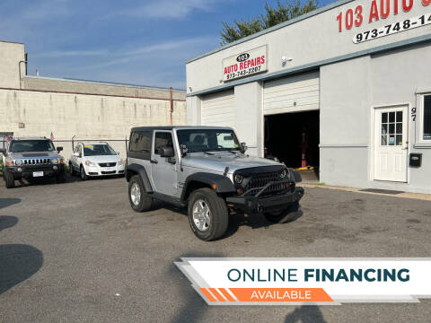 2012 Jeep Wrangler for sale at 103 Auto Sales in Bloomfield NJ