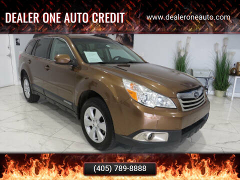 2011 Subaru Outback for sale at Dealer One Auto Credit in Oklahoma City OK