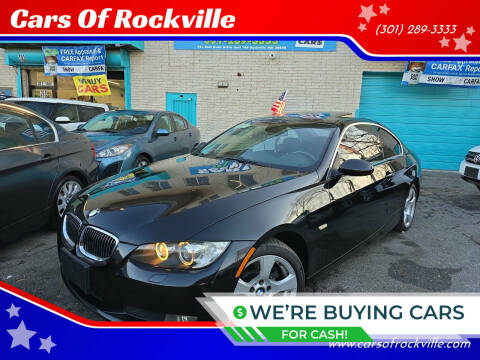 2008 BMW 3 Series for sale at Cars Of Rockville in Rockville MD