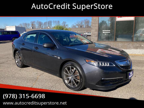 2015 Acura TLX for sale at AutoCredit SuperStore in Lowell MA