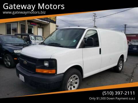 2012 Chevrolet Express Cargo for sale at Gateway Motors in Hayward CA