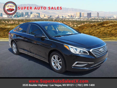 2017 Hyundai Sonata for sale at Super Auto Sales in Las Vegas NV