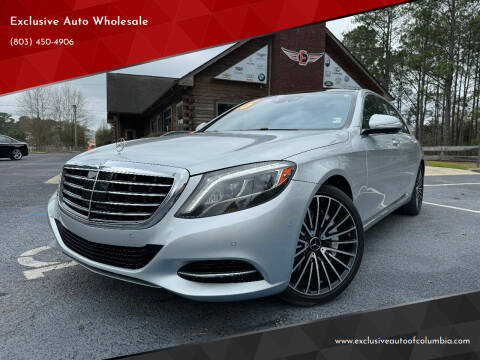 2016 Mercedes-Benz S-Class for sale at Exclusive Auto Wholesale in Columbia SC