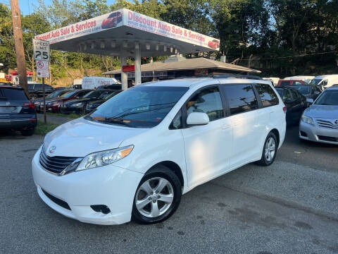 2014 Toyota Sienna for sale at Discount Auto Sales & Services in Paterson NJ