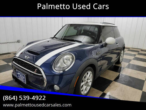 2015 MINI Hardtop 2 Door for sale at Palmetto Used Cars in Piedmont SC