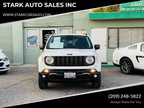 2018 Jeep Renegade for sale at STARK AUTO SALES INC in Modesto CA