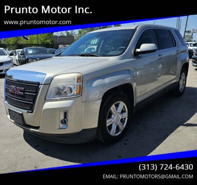 2014 GMC Terrain for sale at Prunto Motor Inc. in Dearborn MI