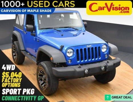 2016 Jeep Wrangler for sale at Car Vision Mitsubishi Norristown in Norristown PA