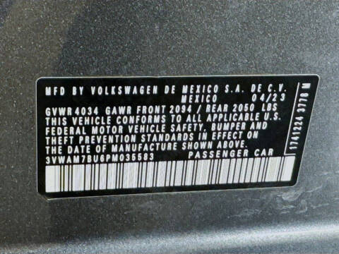 2023 Volkswagen Jetta Sport