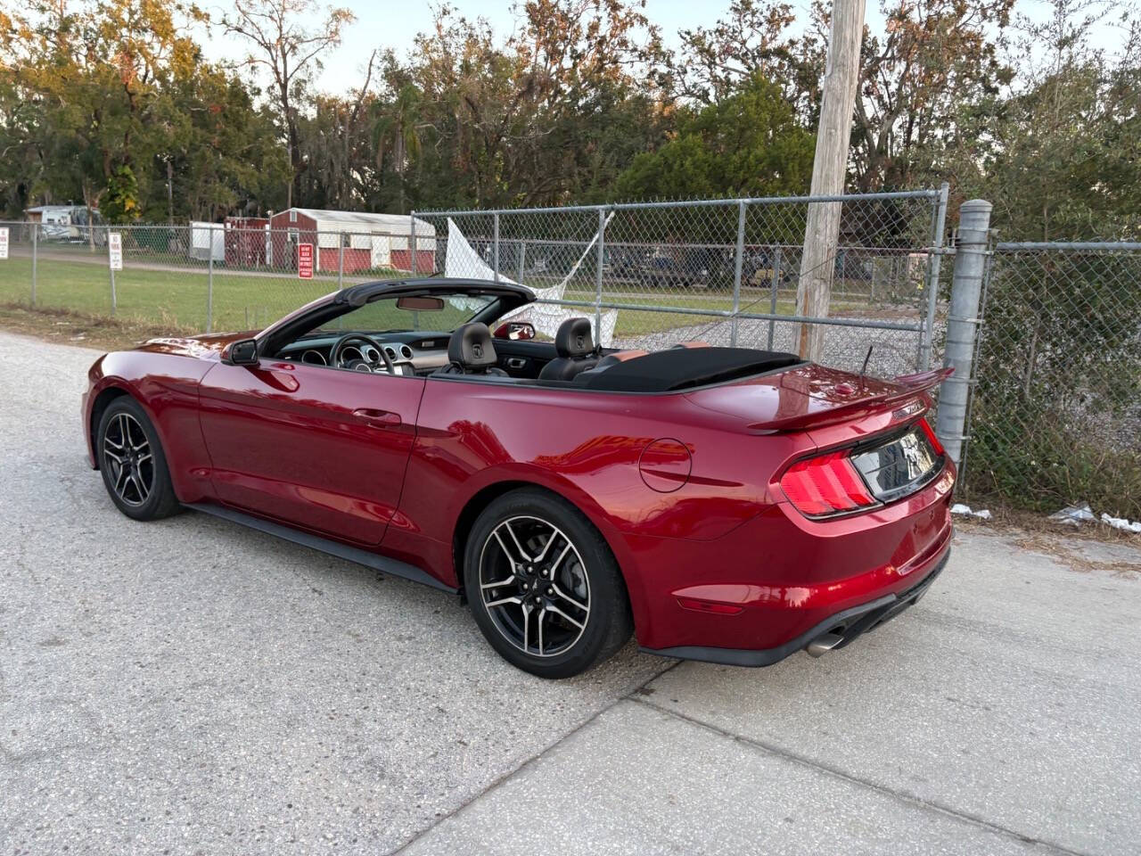 2019 Ford Mustang for sale at Hobgood Auto Sales in Land O Lakes, FL