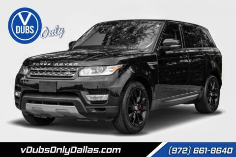 2015 Land Rover Range Rover Sport for sale at VDUBS ONLY in Plano TX