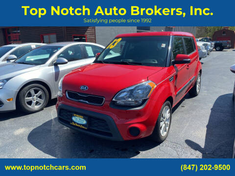 2013 Kia Soul for sale at Top Notch Auto Brokers, Inc. in McHenry IL