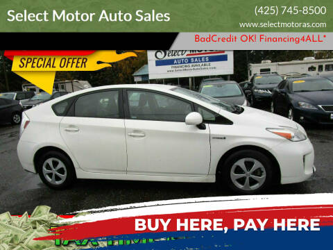 2013 Toyota Prius for sale at Select Motor Auto Sales in Lynnwood WA
