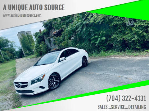 2018 Mercedes-Benz CLA for sale at A UNIQUE AUTO SOURCE in Albemarle NC