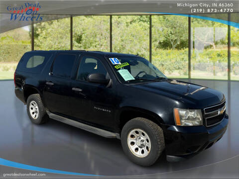 2010 Chevrolet Suburban for sale at GREAT DEALS ON WHEELS in Michigan City IN