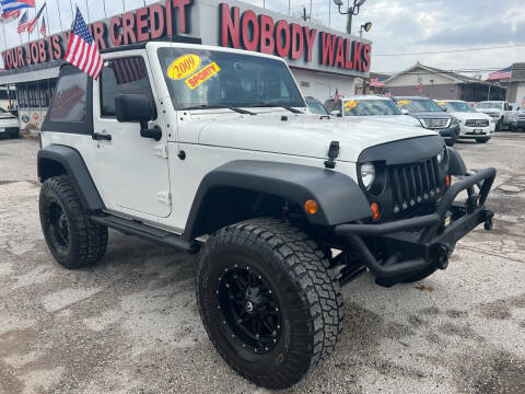 2009 Jeep Wrangler for sale at Giant Auto Mart in Houston TX