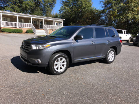 2013 Toyota Highlander for sale at Dorsey Auto Sales in Anderson SC