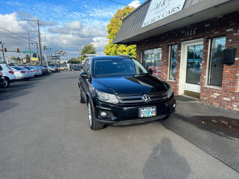 2012 Volkswagen Tiguan for sale at M&M Auto Sales in Portland OR