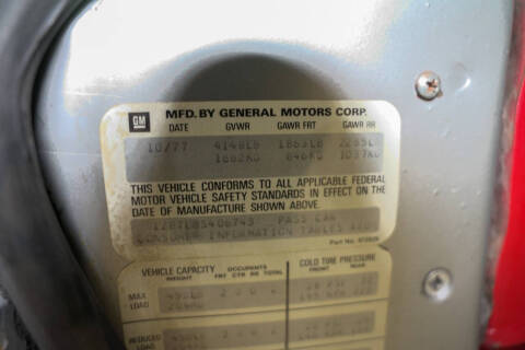 1978 Chevrolet Corvette