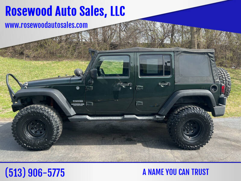 2011 Jeep Wrangler Unlimited for sale at Rosewood Auto Sales, LLC in Hamilton OH