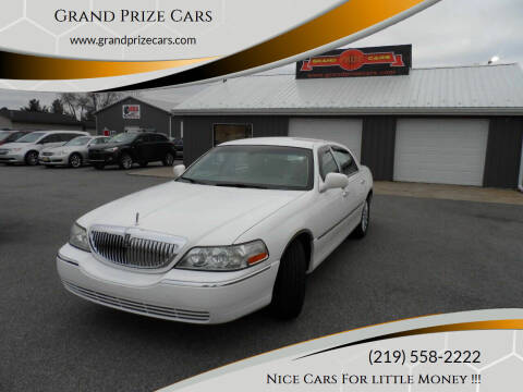 2005 Lincoln Town Car for sale at Grand Prize Cars in Cedar Lake IN