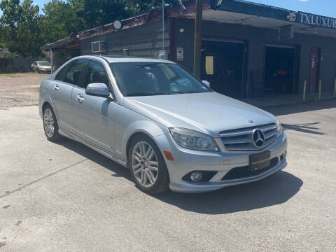 2009 Mercedes-Benz C-Class for sale at Texas Luxury Auto in Houston TX