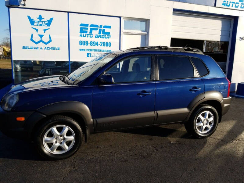 2005 Hyundai Tucson for sale at Epic Auto Group in Pemberton NJ
