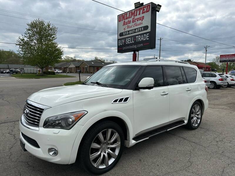 2012 Infiniti QX56 for sale at Unlimited Auto Group in West Chester OH