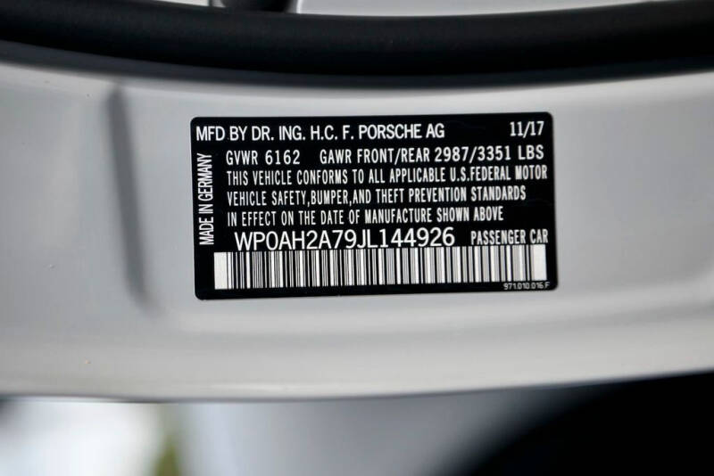 2018 Porsche Panamera Turbo S E-Hybrid