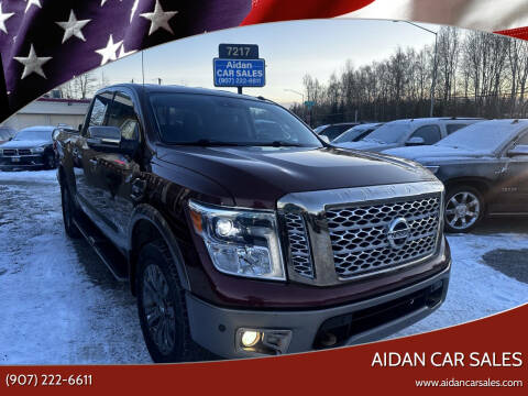 2017 Nissan Titan for sale at AIDAN CAR SALES in Anchorage AK