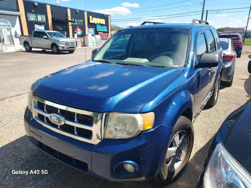 Blue 2008 Ford Escape XLT XLT 4dr SUV I4 1