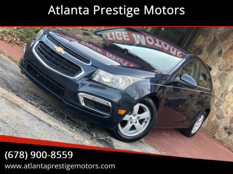 2015 Chevrolet Cruze for sale at Atlanta Prestige Motors in Decatur GA