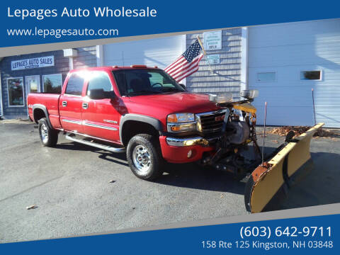 2005 GMC Sierra 2500HD for sale at Lepages Auto Wholesale in Kingston NH