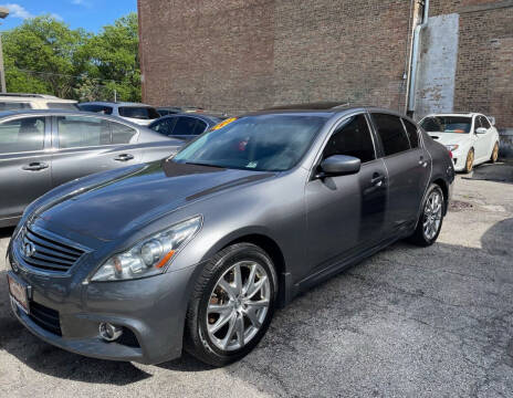 2013 Infiniti G37 Sedan for sale at Alpha Motors in Chicago IL