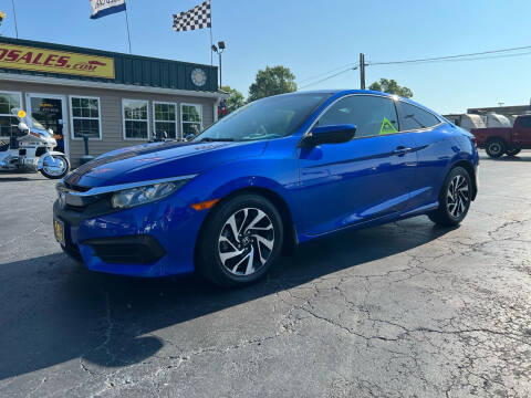 2017 Honda Civic for sale at G and S Auto Sales in Ardmore TN
