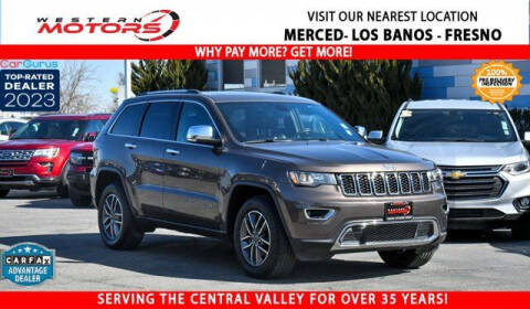 2020 Jeep Grand Cherokee for sale at Western Motors Los Banos in Los Banos CA