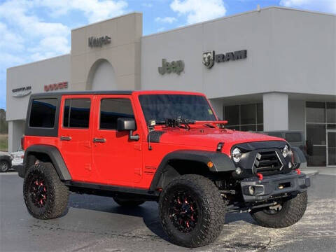 2015 Jeep Wrangler Unlimited for sale at Hayes Chrysler Dodge Jeep of Baldwin in Alto GA