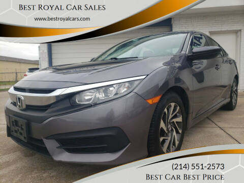 2017 Honda Civic for sale at Best Royal Car Sales in Dallas TX