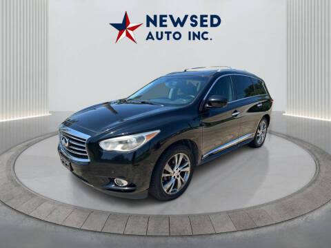 2013 Infiniti JX35 for sale at NEWSED AUTO INC in Houston TX