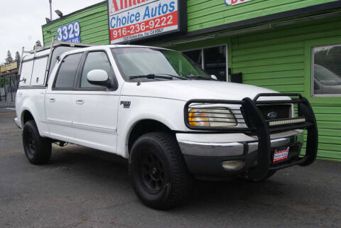 2002 Ford F-150 for sale at Amazing Choice Autos in Sacramento CA