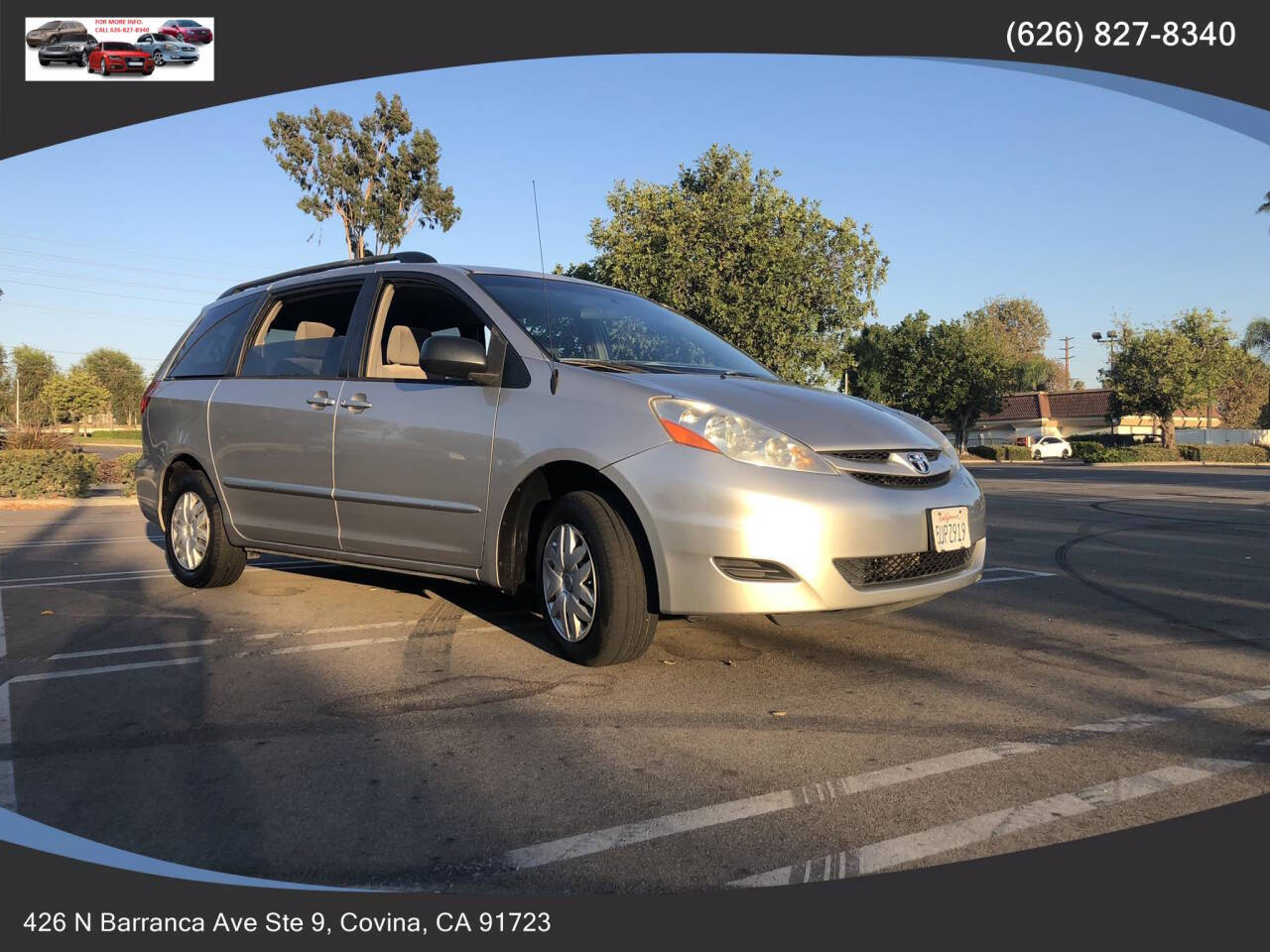 2006 Toyota Sienna for sale at JMB AUTO SALES INC in Covina, CA