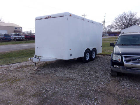 1993 w-w 16 ft enclosed trailer