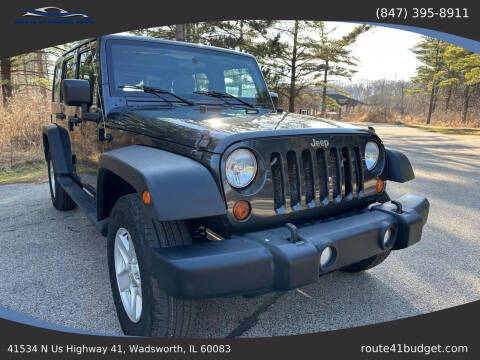 2010 Jeep Wrangler Unlimited for sale at Route 41 Budget Auto in Wadsworth IL