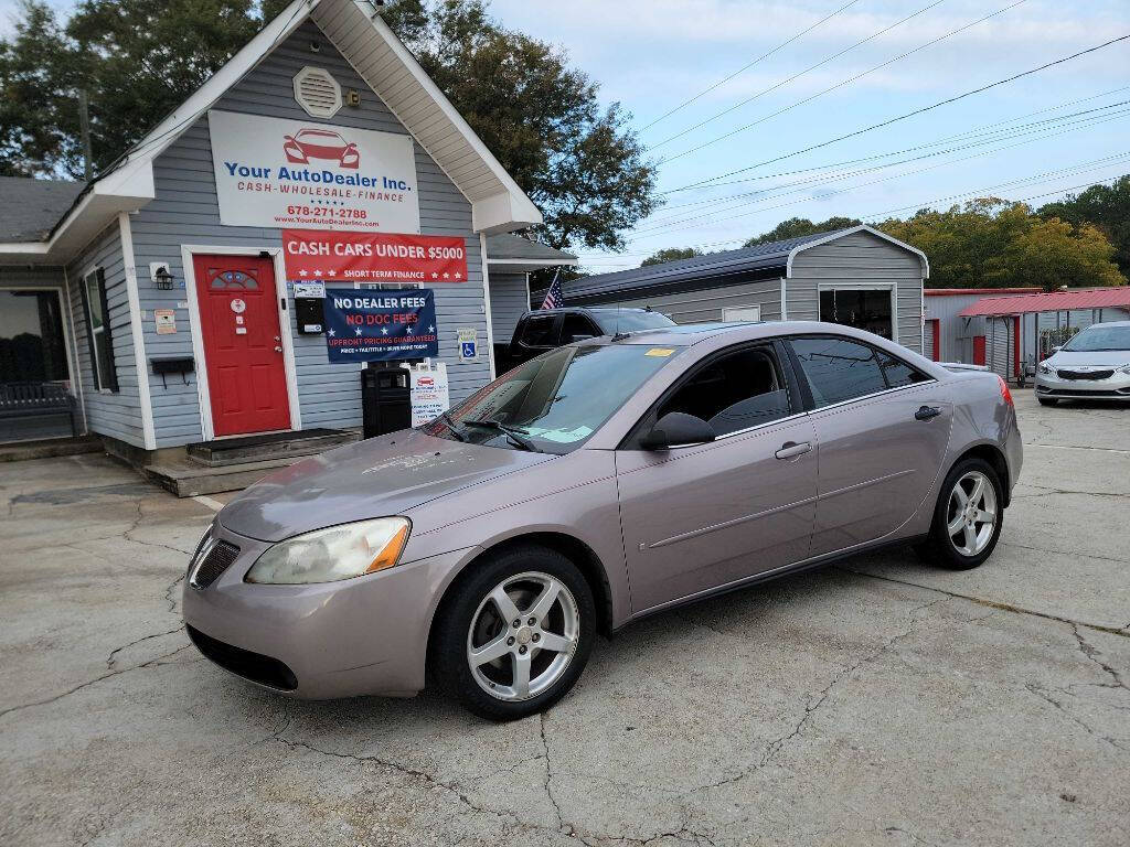 2008 Pontiac G6 for sale at Your Autodealer Inc in Mcdonough, GA