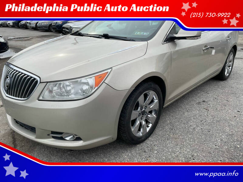 2013 Buick LaCrosse for sale at Philadelphia Public Auto Auction in Philadelphia PA